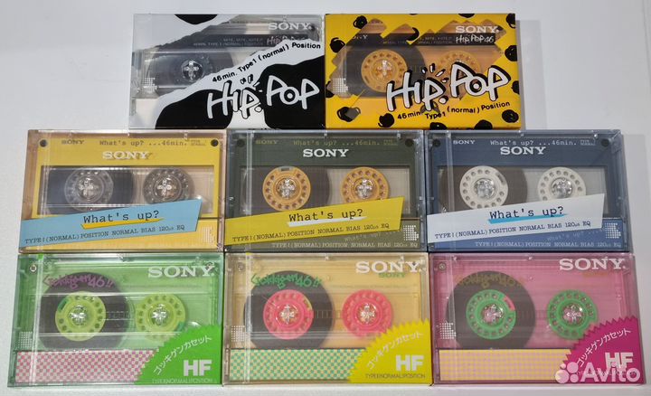 Sony 46 Редкие винтажные кассеты Для коллекции