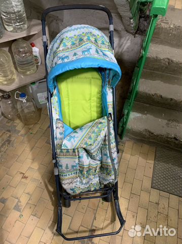 Коляска санки