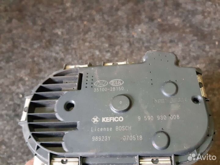 Дроссельная заслонка Kia Ceed 1 ed 1.4