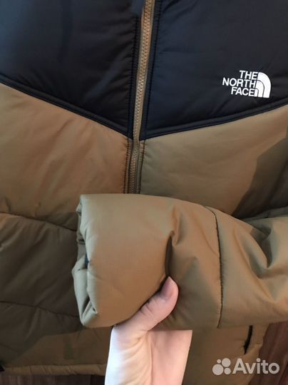 The north face пуховик оригинал M