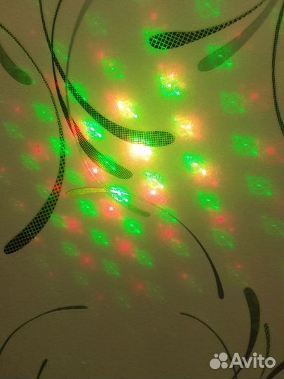 Лазерный проектор светомузыка