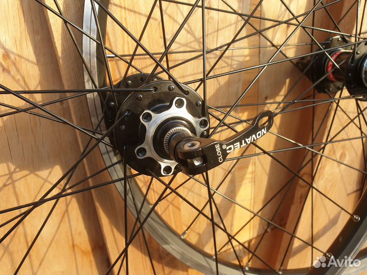 Комплект колес 26 Alexrims Novatec (промы)