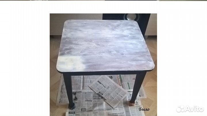 Реставрация устаревшей мебели, предметов интерьера