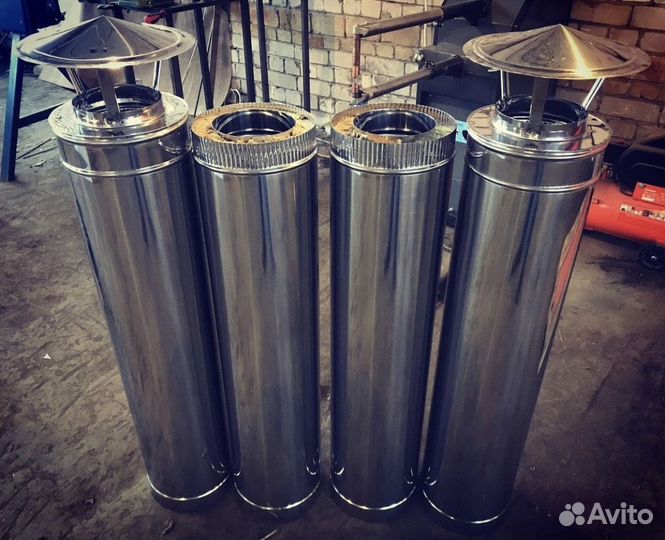 Дымоходы сендвич для печей,котлов,газовых вытяжек