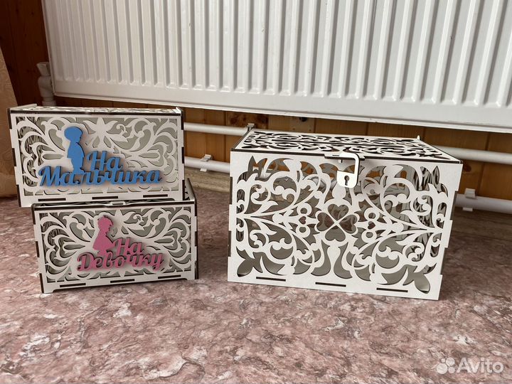 Свадебный сундук для денег