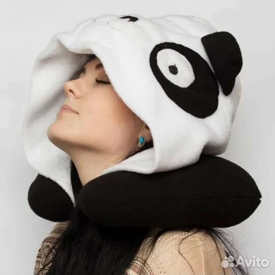 Подушка капюшон Панда