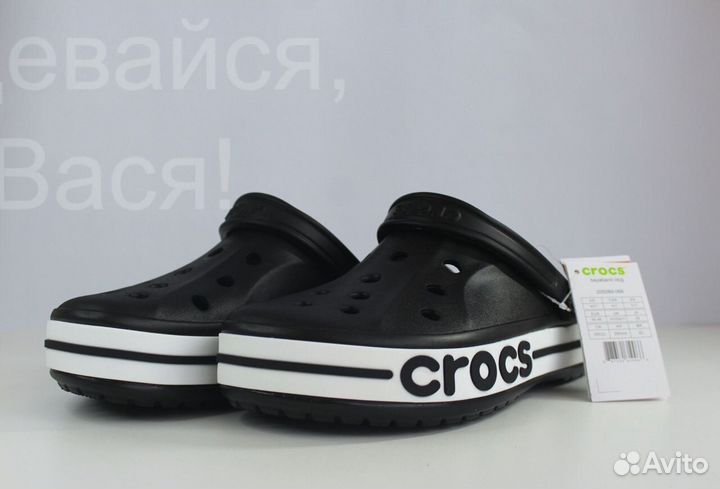 Crocs кроксы шлепки тапки черные 36-45