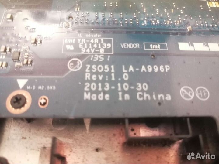 Материнская Плата HP 15 LA-A996P