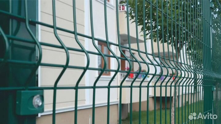 Забор 3D, сетка 3Д