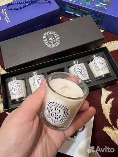 Парфюмированный набор свеч diptyque