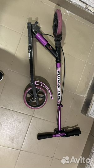 Самокат для девочки rush action