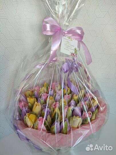 Букет из зефира к 1 сентября