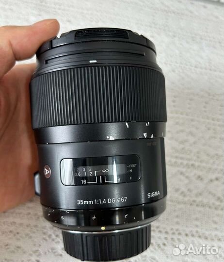 Объектив nikon 35 mm 1.4