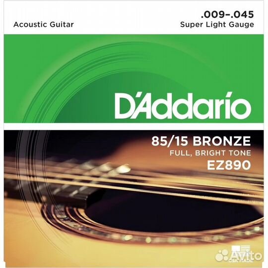 DAddario EZ-890 и другие, — Оригинал в Самаре