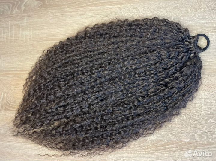 Накладной хвост ручная работа