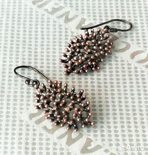 Серьги серебро С180