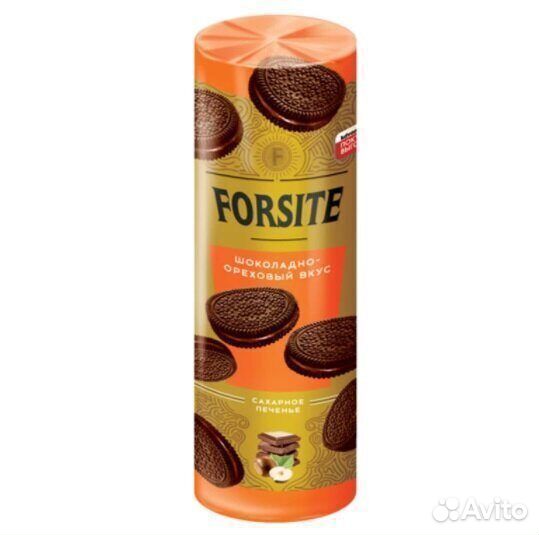 Опт - Печенье-сэндвич Forsite с шоколадно-ореховы