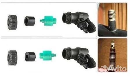 Насос напольный giyo GF-37P зеленый