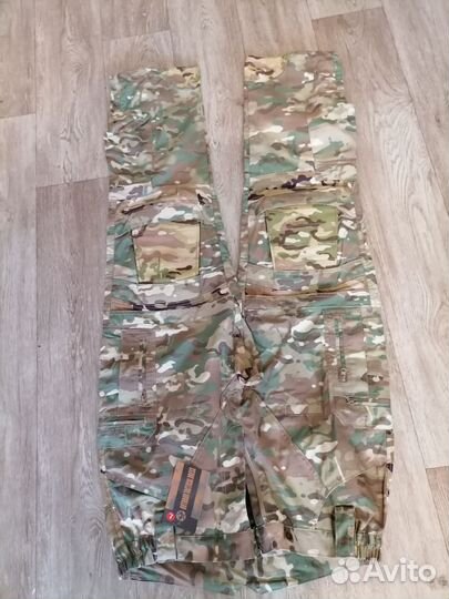 Штаны карго тактические мультикам армии США