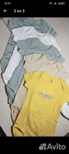 Боди слипы Fox&Bunny