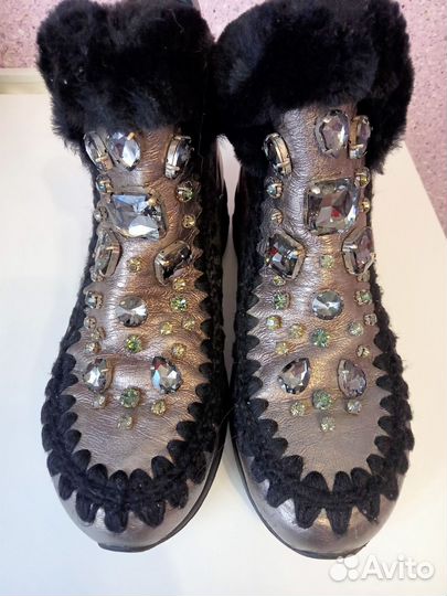 Ботильоны новые зима р. 37