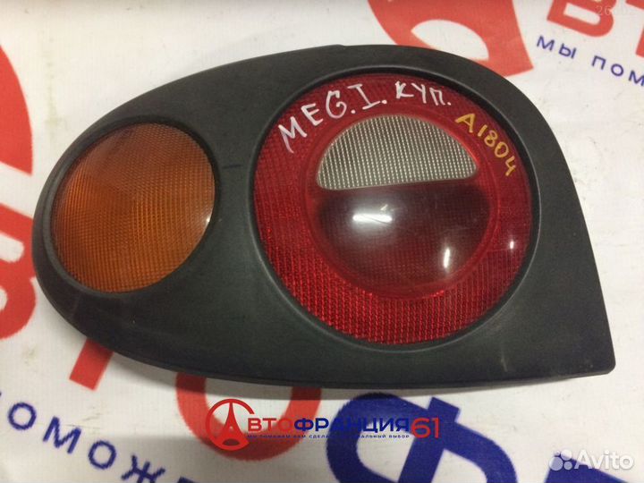 Фонарь задний, 7701040608 renault megane 1, 302660