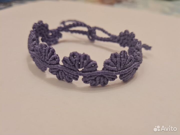 Браслет макраме