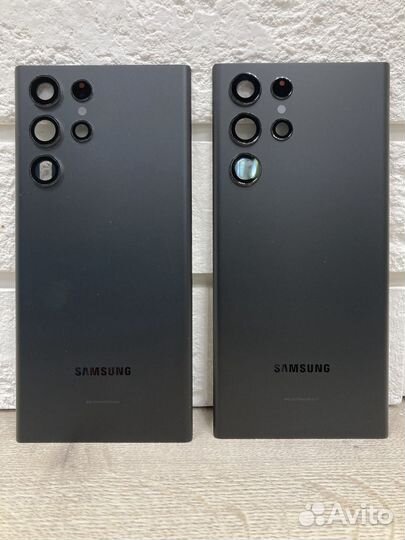 Задняя крышка Samsung S22 Ultra черная