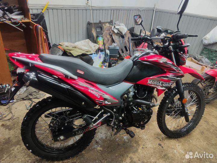 Мотолэнд Эндуро XV250, с птс пробег 90 км
