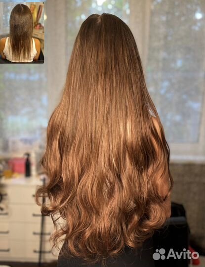 Афронаращивание волос / наращивание волос