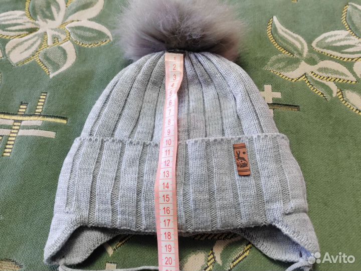 Шапка+снуд зимняя 2-3 года