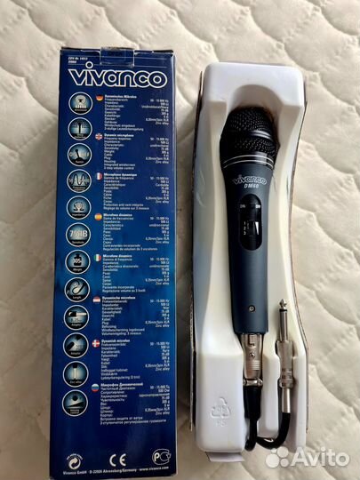 Микрофон для караоке Vivanco DM 60 professional