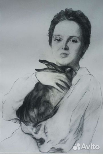 Копия работы Валентина Серова