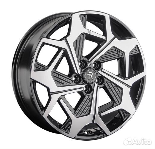 Диски Replica Replay KI388 7,5x19 5x114,3 ET:49,5 67.1 BKF (черный)