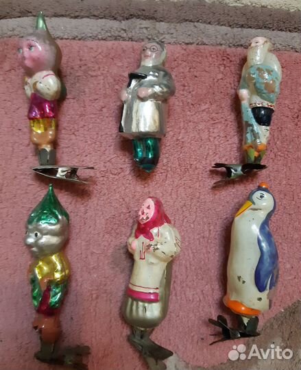 Елочные игрушки СССР в реставрацию