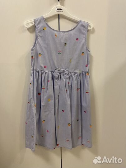 Платье hm для девочки 128р