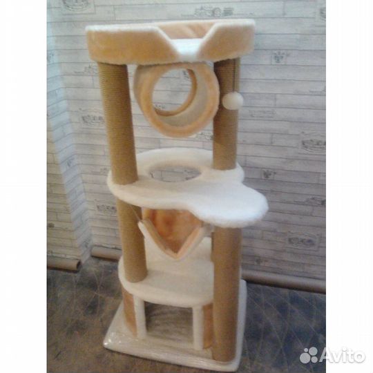 Домик для кошки с когтеточкой