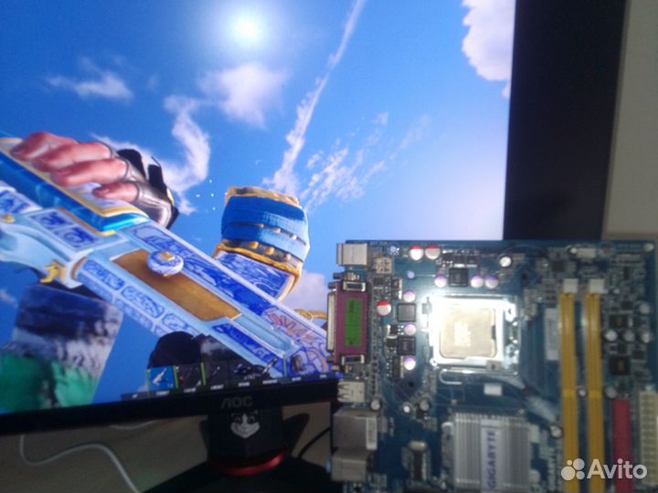 Материнская плата 775 прфоцессор видеокарты