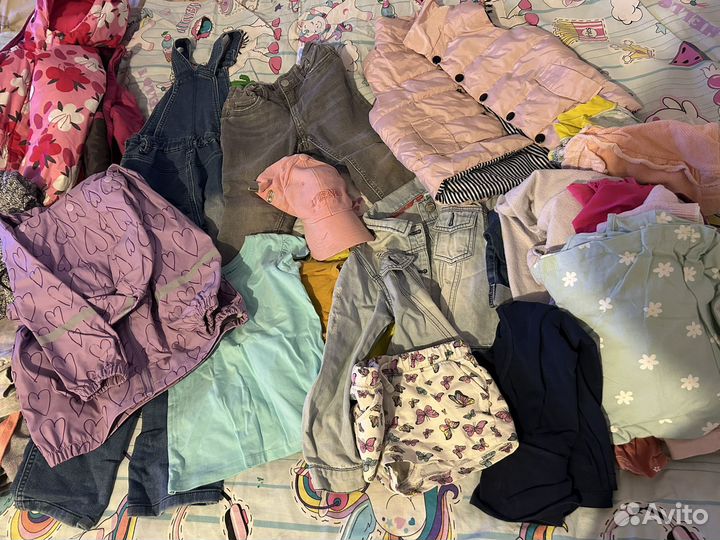 Пакет фирменных вещей на девочку