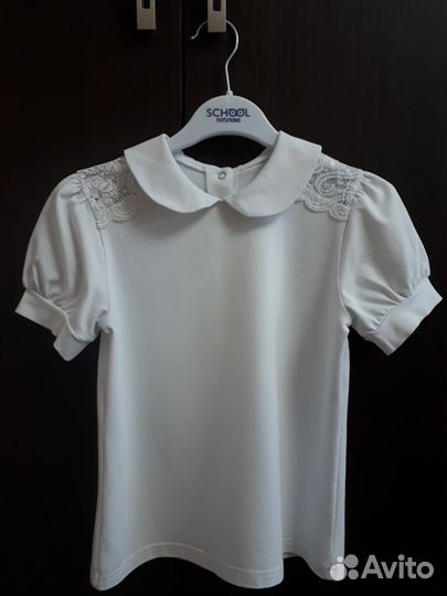 Блузка школьная 134 140