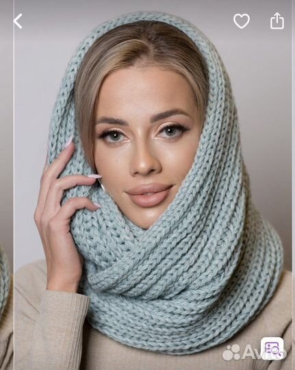 Снуд женский