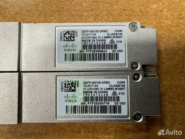 SFP модуль Cisco qsfp-40/100srbd