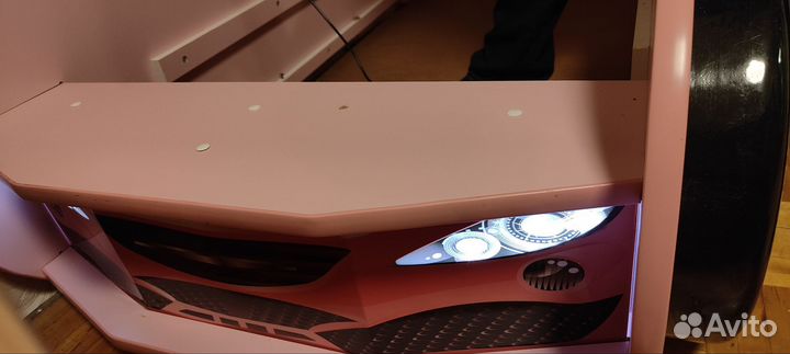 Детская кровать-машина «Принцесса»