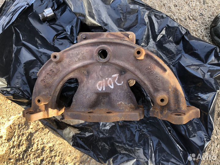 Выпускной коллектор мотора EC5