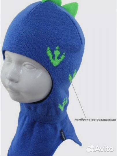 Зимняя детская шапка