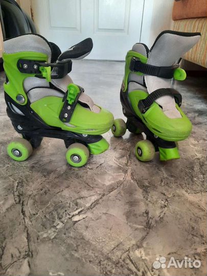 Коньки роликовые раздвижные