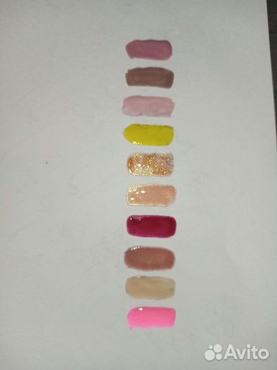 Гель-лаки, Втирки для маникюра