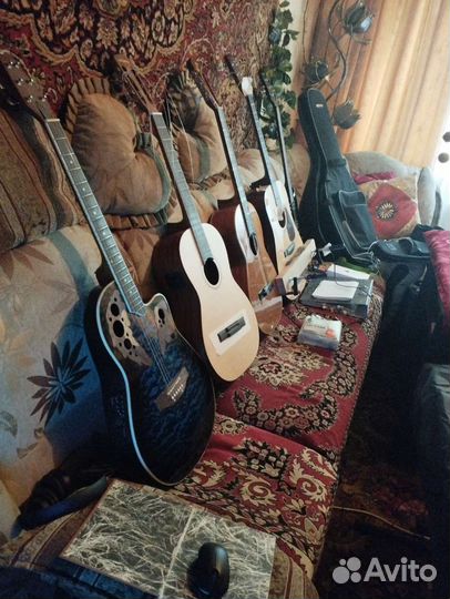 Ремонт отладка электрогитары, акустической гитары