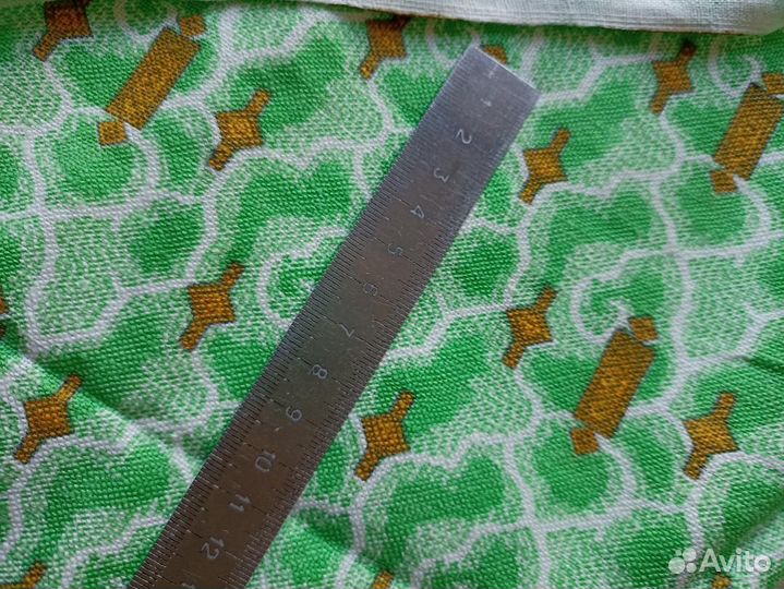 Новая ткань СССР. Хлопок. Бязь. Ш.62 см, д. 2,43см