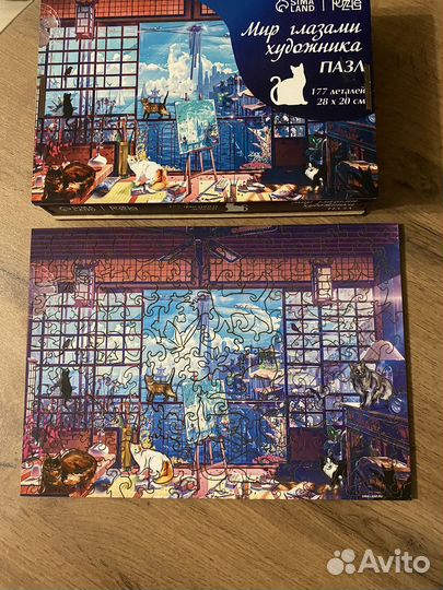 Пазлы деревянные для взрослых